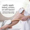 thumbnail image 2 of Long Handle Lotion Applicator for Back - 6 Replaceable Pads & Hook Included, 2 of 5