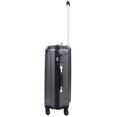 thumbnail image 3 of 3 Pièces Ensemble de Voyage Sac ABS Valise Trolley Gris, 3 of 7