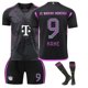 thumbnail image 1 of Football Shirt Kids Junior Bayern Kame #9 Football Shirt Kit Home Match Kids Boys Jersey Training Shirt+Shorts+socks, 1 of 2