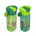 thumbnail image 4 of Zak Designs 18oz Harmony Marvel Groot Recycled Plastic Water Bottle for Travel or At Home, Leak-Proof When Closed with Straw Lid and Carry Handle, 2-Pack (Groot), 4 of 10