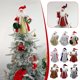 thumbnail image 3 of TQEHS Figura de mesa de Papá Noel para Navidad, adorno decorativo para repisa de chimenea, lote G3 O7C7, 3 of 6