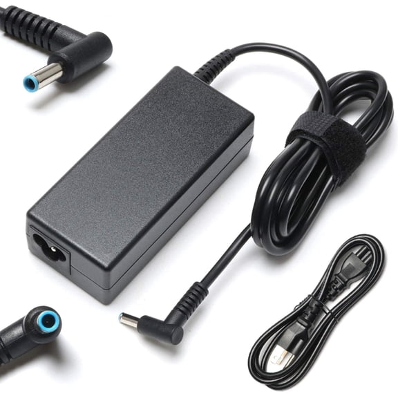 65W Laptop Charger Compatible with HP Elitebook 840 850 845 830 820 G3 G4 G5 G7 G8 G9 ProBook, Envy, Pavilion, Spectre, Stream, Notebook 15 Smart Blue Tip Power Cord Adapter