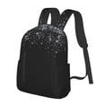 thumbnail image 2 of Daiia Silver Glitter1 School Backpack for Men and Women Lightweight Backpack Durable Backpack Water-Resistant,Travel,Work Bag, 2 of 9