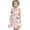 A-Light Blue498, variant on Newborn Girls Dresses Flutter Sleeve Round Neck Gathered Waist Bunny Print Sundress Daily Outings Casual Walks Vacation Trips Casual Dress