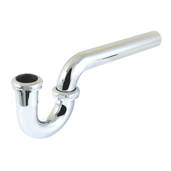 Kingston Brass CC1121 1-1/2" P-Trap without Flange, 13-1/16" Length, 18 Gauge, Polished Chrome