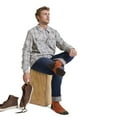 thumbnail image 3 of Jockey Men's Made in America* Light Merino Wool Hiking Crew Sock, 3 of 3