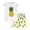 O#12-White, variant on OYXSER Toddler Girls Outfits Fruit Print Short Sleeve T-Shirt Tops & Shorts Sets 2Pcs Clothes Set, White 4-5T
