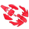thumbnail image 2 of Motorcycle  Body Work Fairing Set Compatible for CRF XR CRF50 110cc 125CC Dirt Bike , Red, 400x320x80mm, 2 of 8