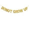 thumbnail image 5 of VERDANVERSE Doughnut Day Decoration Donut Theme Decorations Gold Glitter 1Pack, 5 of 8