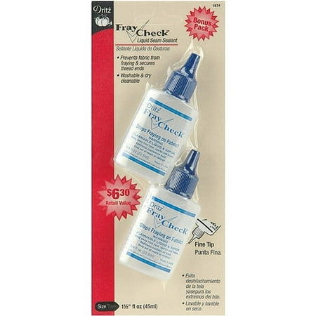 UPC: 0072879112498 | Dritz Fray Check Bonus Pack 2/Pkg-.75oz