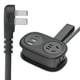 thumbnail image 1 of Regleta cinco en uno con puertos USB, alargador con protector contra sobretensiones, regleta portátil para viajes, carga inteligente USB que satisface las necesidades de diversos dispositivos, 1 of 2