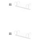 thumbnail image 1 of Ounissouiy Estante para colgar tazas, montaje de tornillo de repuesto, estilo Simple, hogar, cocina, taza, botella de agua, accesorios para colgar Type1 NO1, 1 of 6