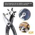 thumbnail image 4 of Pinzas Sacabocado Remachadora 553 Kingsman Accesorios Para Cinturon, 4 of 7