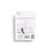 Mainstays, Double Hook Bronze Metal Hooks, for Hanging Towels and Coats, 10 lbs Capacity, 1 Pc