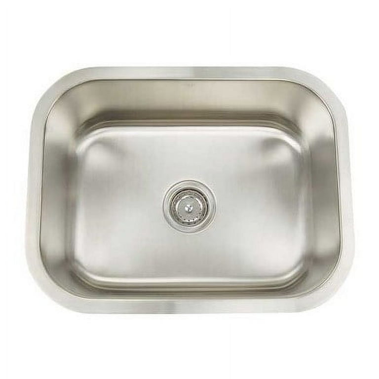 Undermount Stainless Steel 16 in. 0-Hole Single Bowl Kitchen Sink Undermount Stainless Steel 16 in. 0-Hole Single Bowl Kitchen Sink