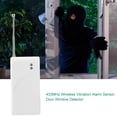 thumbnail image 3 of Vibracia inalámbrica de 433 MHz, Detector de Ventana de Puerta Consor, Alarma de Cámara Falsa para Antirrobo de SEGURIDAD EL HOGAR, 3 of 7