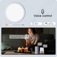 thumbnail image 3 of Luz De Techo Wifi Inteligente Moes Smart Wifi Luz De Techo Tuya App Control Remoto Lámpara Inteligente Iluminación Rgb, 3 of 8