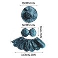 thumbnail image 4 of Tuvgenk Garden Decor Porch Goose Outfits Statue Clothes 23 inch Porch Goose Clothes Multicolor Yard&nbsp;Art&nbsp;Decoration Outfits for Lawn Geese, 4 of 5