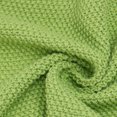 thumbnail image 5 of PiccoCasa Cotton Decorative Solid Knitted Throw Blanket for Couch, 50"x 60", Green, 5 of 7