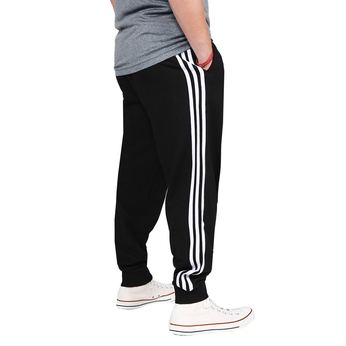 Adidas Men's Essential Super Soft Joggers Black photo 6