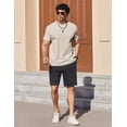 thumbnail image 4 of COOFANDY Mens T Shirts Short Sleeve Crew Neck T Shirts for Men Casual Basic Plain Tshirts, 4 of 6