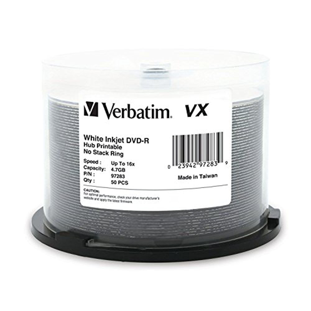 verbatim-dvd-r-4-7gb-16x-vx-white-inkjet-printable-hub-printable-50