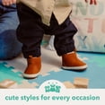 thumbnail image 2 of Carter's Child of Mine Infant Boys Boots, Size 0-3 Months, Color Brown, 2 of 8