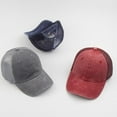 thumbnail image 3 of Fashion Men Women Baseball Cap Snapback Adjustable Back Closure Net Sun Hat, 3 of 8