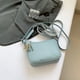 thumbnail image 2 of Bolso Hombro Bandolera Cuero PU Mano Diseñador para Mujer () Azul, 2 of 4