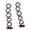 Coffee #2, variant on mtvxesu Hair Care Products 2Pcs Side Hair Styling French Braid Clip Stick DIY Bun Maker Tool Sale