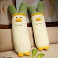 thumbnail image 4 of Squint Juguete de peluche vegetal de color brillante, almohada grande y larga, juguetes de muñeca suave, 4 of 5