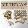 thumbnail image 2 of Calendario de cumpleaños Cateissary para colgar en la pared Natural JM01066, 2 of 6