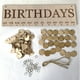thumbnail image 3 of Monstrate Calendario de cumpleaños para colgar en la pared, tablero de cumpleaños Natural, manualidades decorativas, placa para el hogar, decoraciones, Decoración del hogar JM01066 Monstrate HA011576-06, 3 of 6