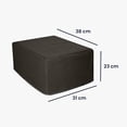 thumbnail image 4 of UTAH-Dust Cover Compatible with Epson Workforce WF-2930 - Printer Case - Fabric Protector Cover - Dark Grey, 4 of 4