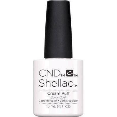 CND - Shellac Cream Puff 0.5 oz