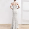 thumbnail image 4 of UPPADA Robe Sirène à une Épaule pour Femme Sans Manches Couleur Unie Robe Décontractée Robe de Cocktail Robe de Soirée Ourlet Haut-Bas Robe de Fête Robe de Bal de Mariage Robe de Bal Formelle Aubaines 2024, 4 of 5
