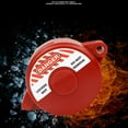 thumbnail image 5 of Gate Valve Lockout Device | Hose Bib, Gas, Propane Tank, Water Spigot and Faucet Locks Outdoor | Red for Professional and Industrial Use (Double Hole 37x83mm), 5 of 8