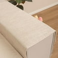 thumbnail image 3 of Sofa Armrest Cover Fabric Widened Imitation Linen Couch Protector Removable Slipcover for Living Room Bedroom Office Durable Polyester, 3 of 5