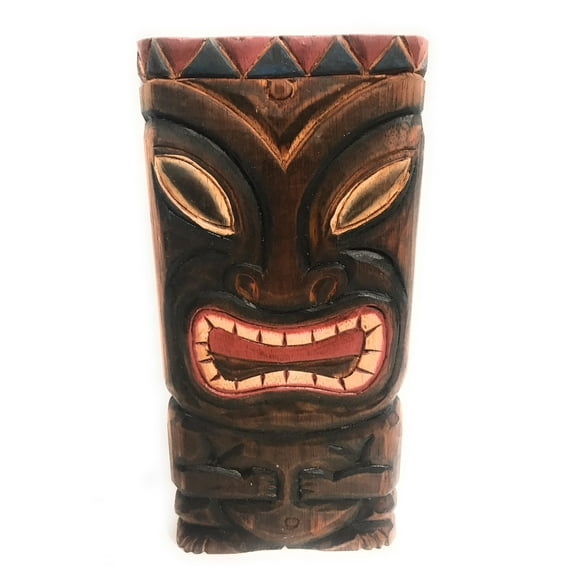 Fertility Tiki Shield Mask 8" Plaque - Pop Art Culture | #Dpt515130