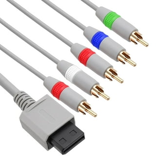 Beastron Wii AV Cable, 6 FT AV Composite Cable 3 RCA for Nintendo Wii/Wii U  (High Definition)