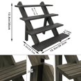 thumbnail image 2 of Soporte expositor de madera de 4 niveles para aretes Auroal 39 x 24 x 35 cm, 2 of 6