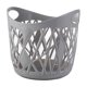 thumbnail image 2 of RKSTN laundry basket Household Bathroom Laundry Basket Dirty Clothes Basket Dirty Clothes Partition Shower Storage Basket Dirty Clothes Basket Portable Dirty Clothes Basket, 2 of 7