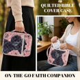 thumbnail image 4 of ZUXONGSY Schnauzer Dog Rose Print Bible Case for Women Quilted Bible Bag Multifunctional Journal Case with Pen Slots Scripture Bag for Daily Use, 4 of 7