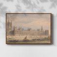 thumbnail image 2 of Vintage Landscape-CCCXCIII By Wexford Home Framed in Walnut Wood Gallery Wrapped Canvas 25 in. x 37 in., 2 of 7