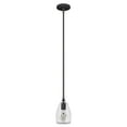 thumbnail image 2 of Hunter - Dunshire 1-light Noble Bronze, Mini Pendant Light, Dimmable, Casual Style, Bell Shaped, for Bedrooms, Dining, Living Rooms - 19653, 2 of 7