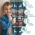 thumbnail image 3 of Blackout Kids Curtains,Multicolor Christmas Pattern Childrens Insulated Curtains Set Of 2,Bedroom Essentials,Toddler Room Decor 42"x63", 3 of 5