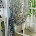 thumbnail image 3 of Leaf Curtains Window Curtains Vine Curtain Willow Tulle Room Sheer Curtains Green Window Curtain Drape Panel Sheer Valances for Living Room Bedroom Balcony Door,1 Panel,79x39.4inch, 3 of 10