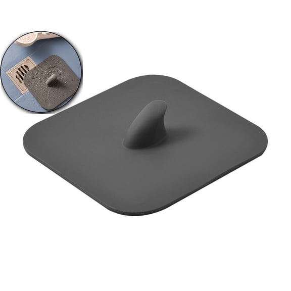 Silicone Floor Drain Cover with Odor Seal – Reusable Deodorizing Strainer Guard for Bathroom & Kitchen – Blocks Sewer Smell, Debris