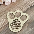 Silicone Baking Pan Easter Bunny Footprint Wood Easter Morning Bunny
