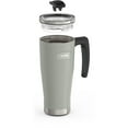 thumbnail image 6 of Thermos Stainless Steel Mug w/ Slide Lock Lid, River Rock, 18 oz, 6 of 8
